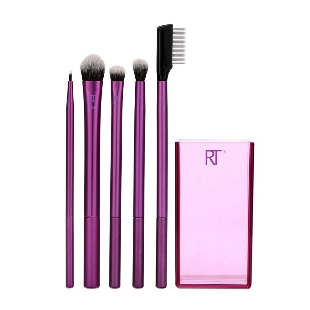 NWT Real Techniques Enhanced Eye
Eyeshadow Brush Set + Brush Holder
Organizer